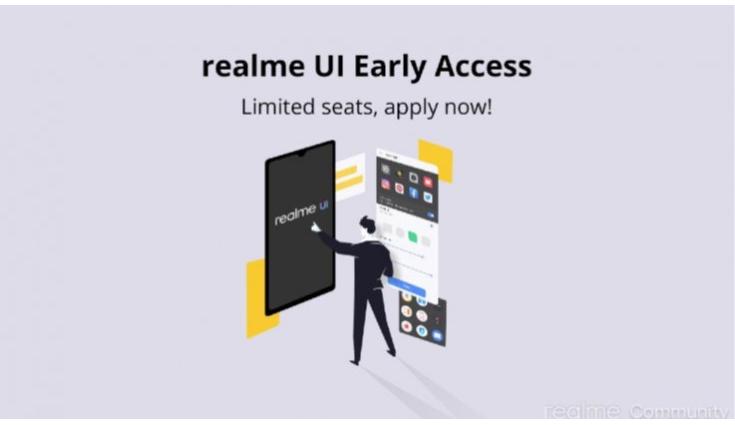 Realme UI early access program