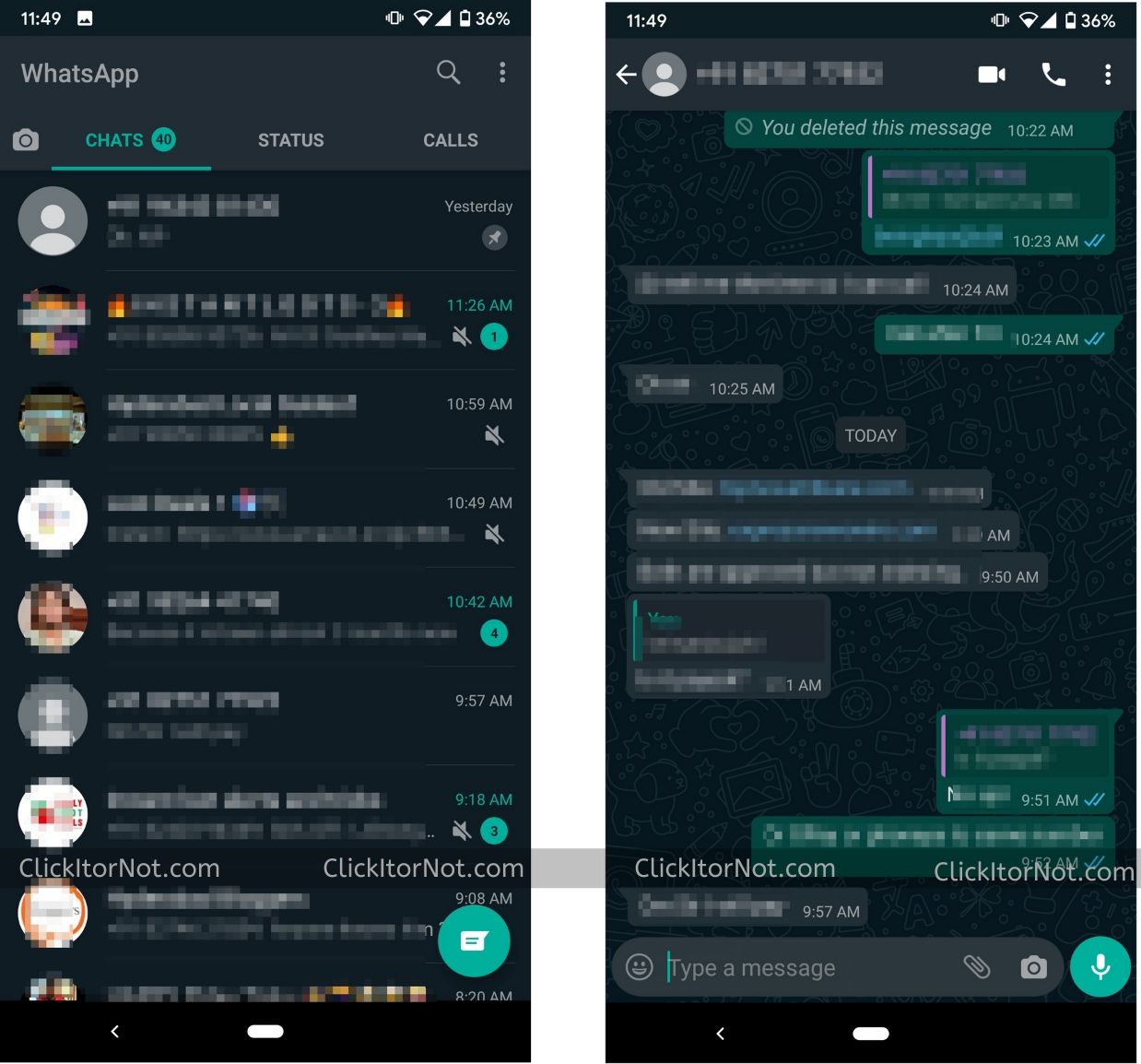 Whatsapp Beta Dark Mode