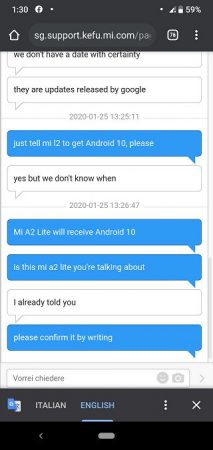 Xiaomi Mi A2 Lite Android 10 update new