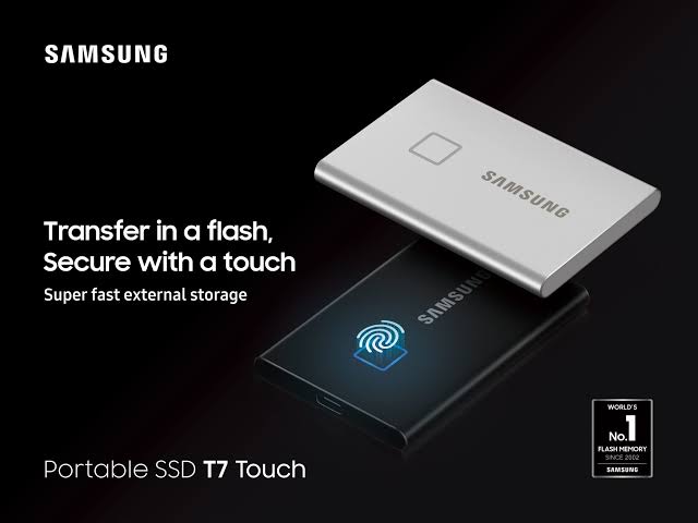 T7-Touch: Samsung's new portable SSD has a fingerprint reader
