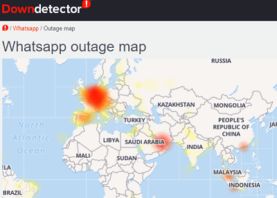 whatsapp down