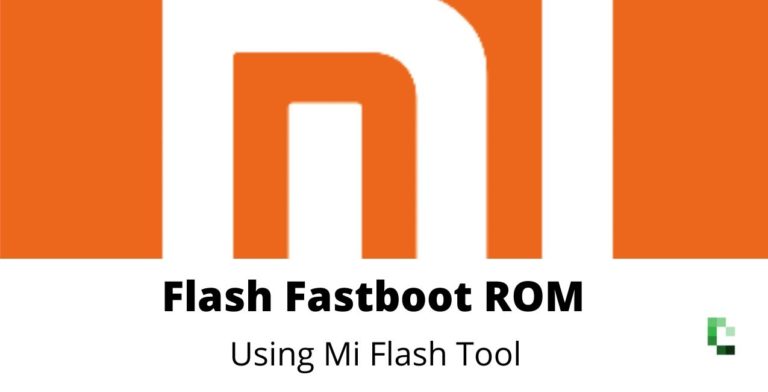 Flash fastboot rom