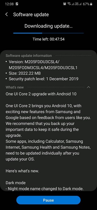 Galaxy M20 (Update)