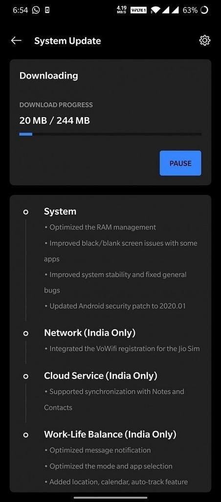 OnePlus 7T Pro International