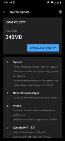 Oxygenos open beta 5 for oneplus 6, 6t