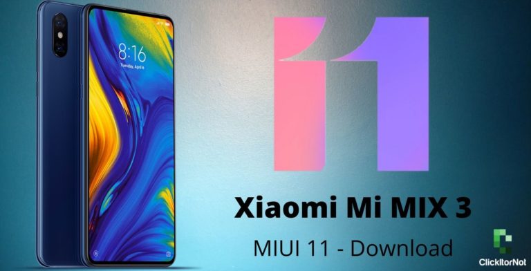 Mi Mix 3 miui 11 rom download
