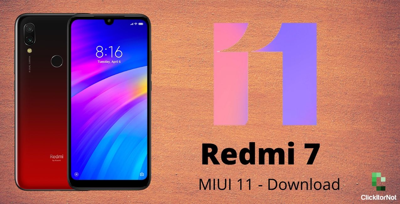 Redmi 7 MIUI 11 update download