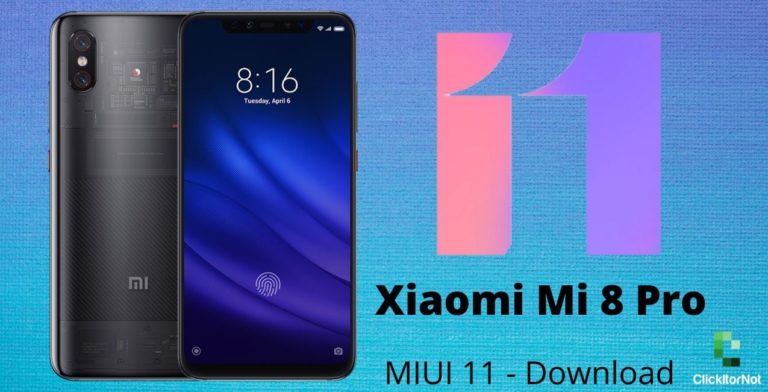 Xiaomi Mi 8 pro miui 11 download