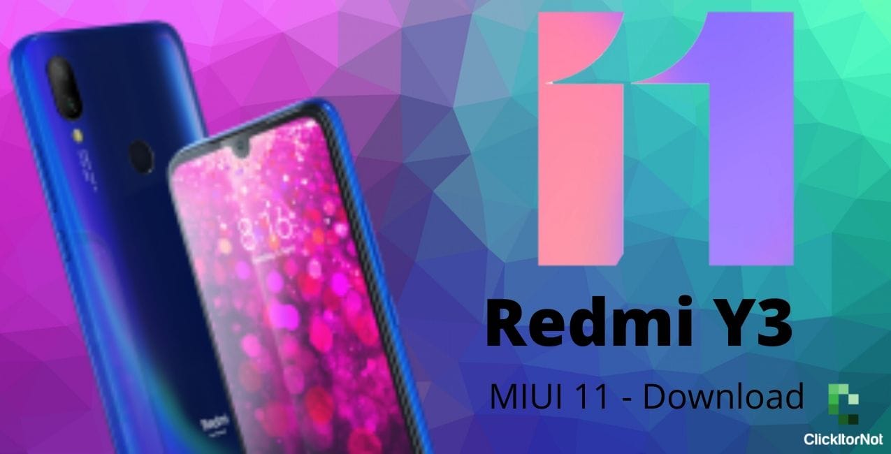 redmi y3 stable miui 11