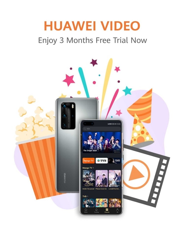 Huawei Video free premium subscription