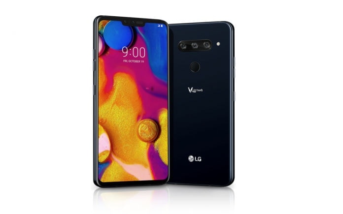 android 10 lg v40 thinq