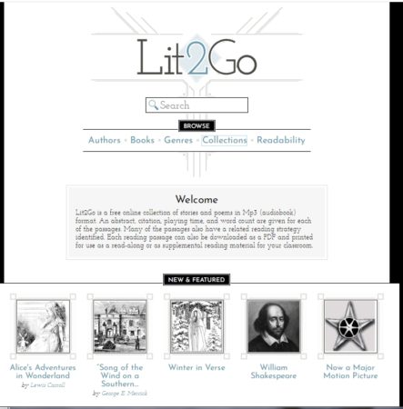 Lit2Go audio books