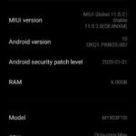Redmi K20 March security patch