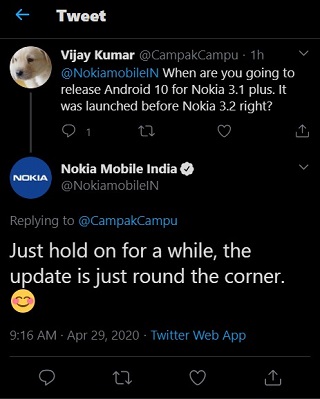 Nokia 3.1 Plus