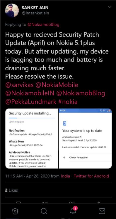 Nokia 5.1 Plus (April Patch)