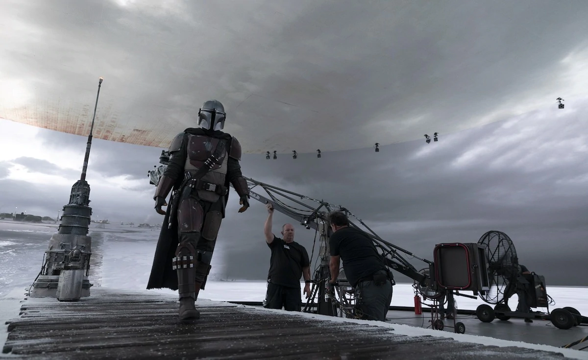 The Mandalorian behind the scenes