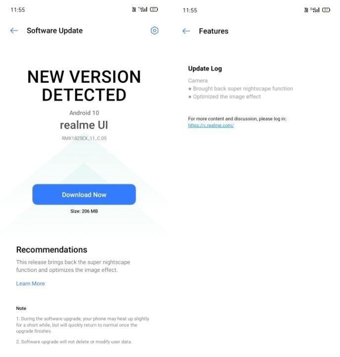 realme 3-android 10 beta