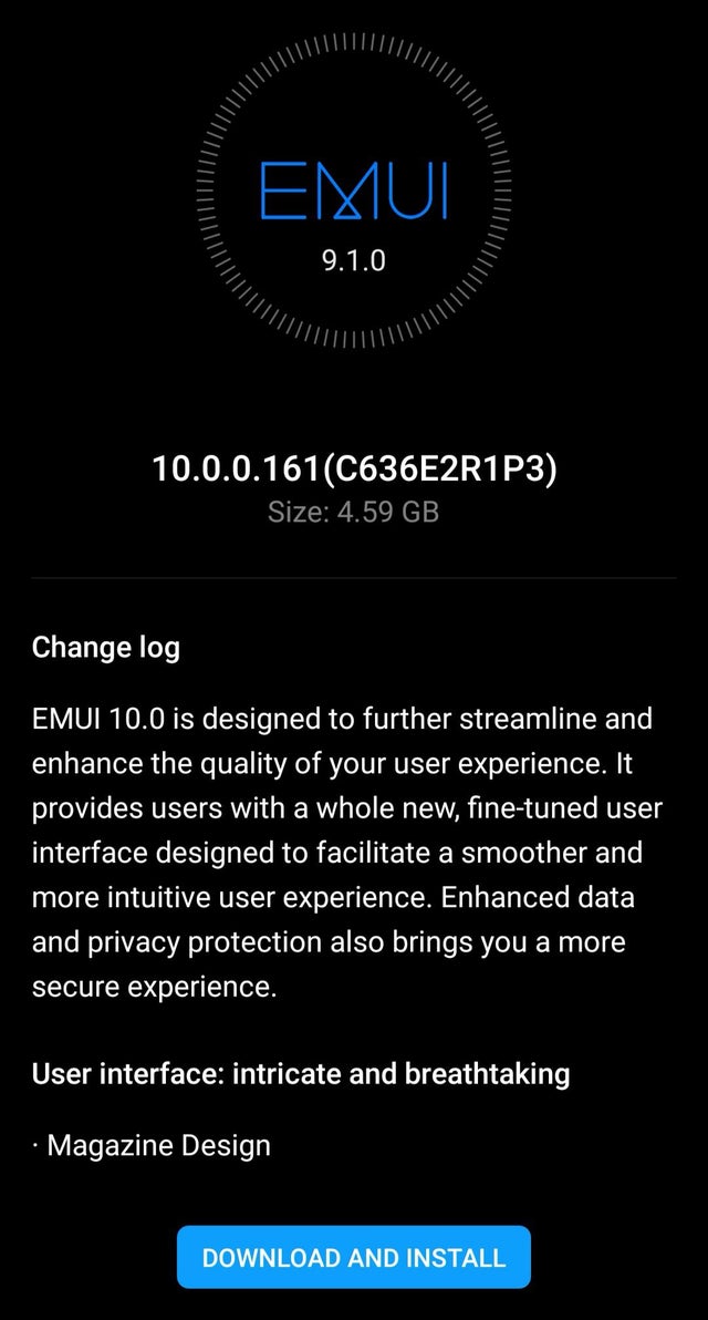 Huawei P20 Pro and Mate 10 are Now Receiving EMUI 10 (Android 10) Globally