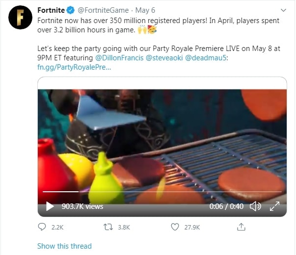 Fortnite Party Royale