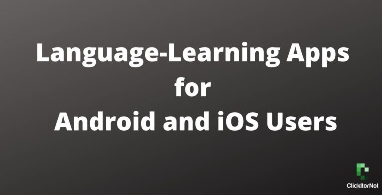 Language-Learning Apps for Android and iOS Users