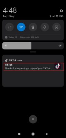 Download TikTok Data