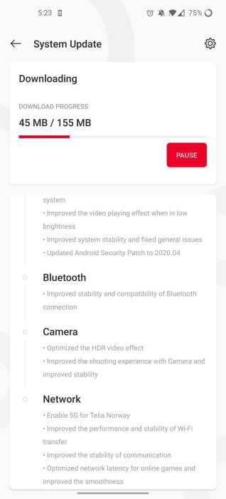 oxygenos 10.5.8 for OnePlus 8 Pro