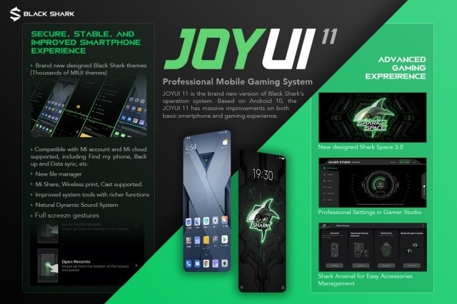 jouui 11 android 10 for black shark 2 pro