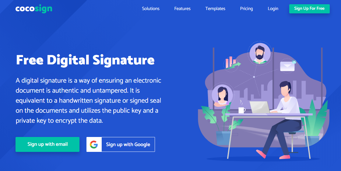 free digital signature pdf