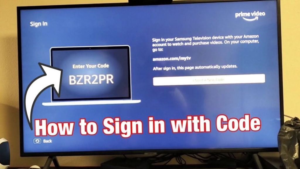 Amazon Mytv Login Sign In To Prime Video On Your TV