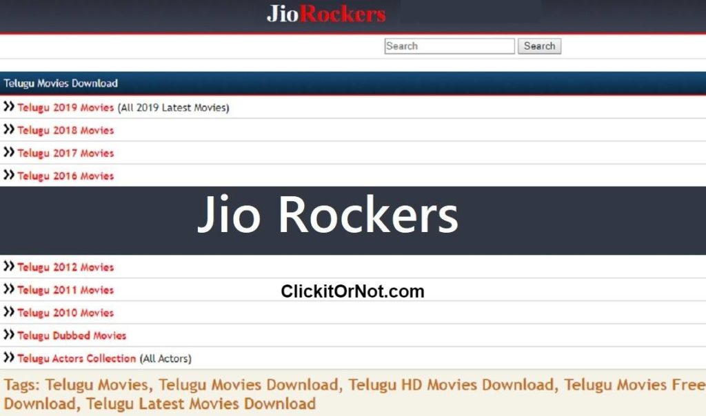 Jio Rockers: Download Tamil, Telugu, Kannada, Hindi Movies