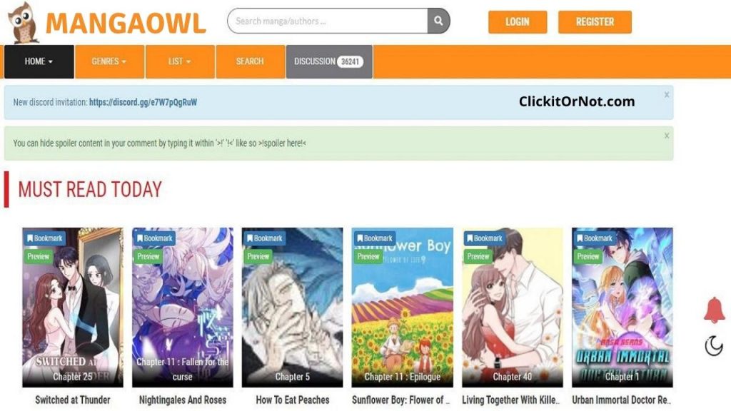 Mangaowl Features, Alternatives and Why is it Down?