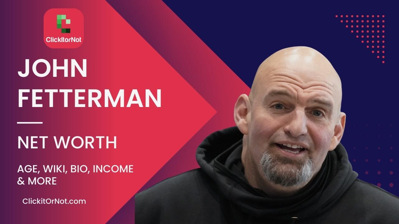 John Fetterman, Net Worth, Age, Income, Wiki, Bio
