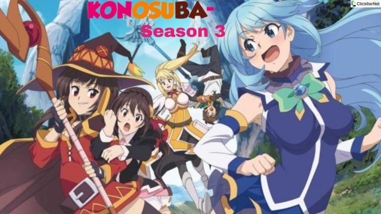Konosuba Season 3, Release Date, Cast, Plot, Trailer