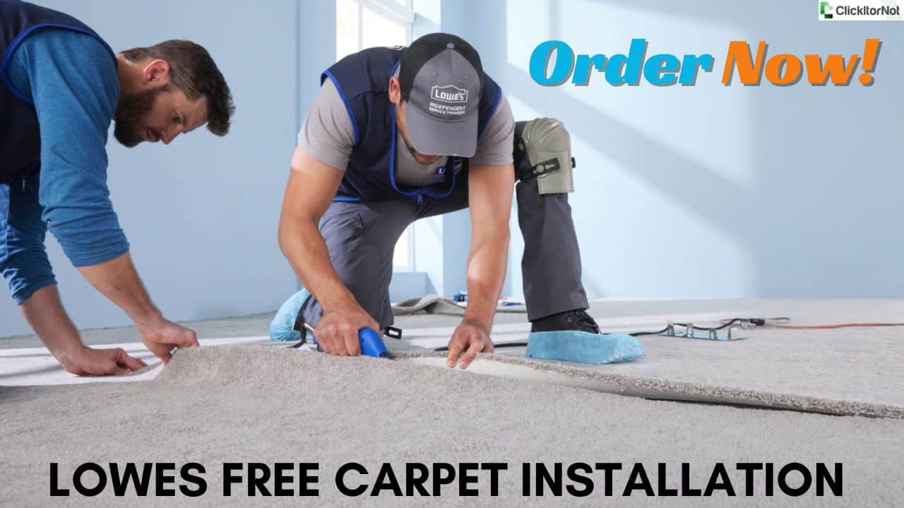 Lowes Free Carpet Installation